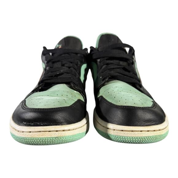 Nike Air Jordan 1 Low SE “Light Dew / Sunset Haze” Black Mint Tan Men’s Size 12 - Picture 2 of 8
